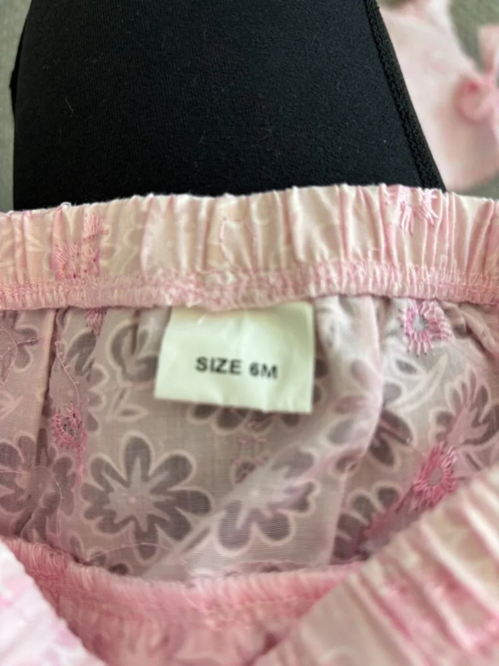 Neiman Marcus Florence Eiseman Pink Flower Two Piece Set Girl's Size 6M